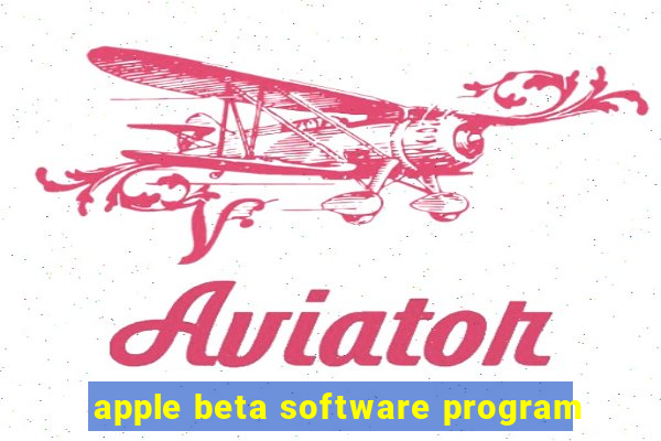 apple beta software program